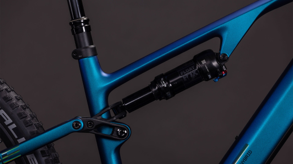 Cube AMS Hybrid ONE44 C:68X SLX 400X nebula´n´black 29" 2027 Elektromos Fully Mountain Bike Kerékpár - sötétkék