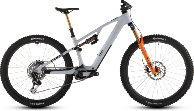 Cube AMS Hybrid ONE44 C:68X Carbon SUPER TM 400X 29 Elektromos Light Fully MTB Kerékpár - foggrey´n´fibre - szürke