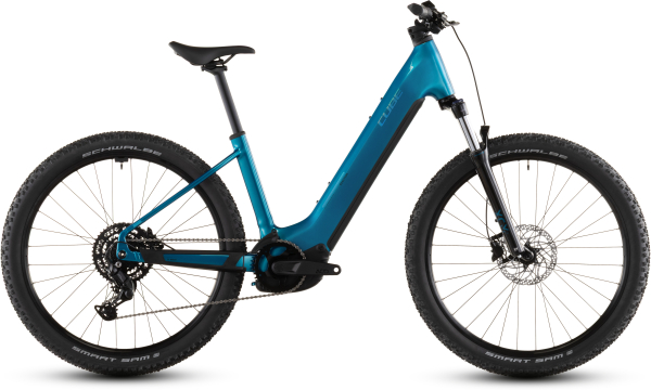 Cube Reaction Hybrid Performance 600 27,5" Easy Entry Elektromos Hardtail MTB Kerékpár - electricblue´n´dazzle - kék