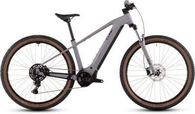 Cube Reaction Hybrid Performance 600 27,5 Elektromos Hardtail MTB Kerékpár - plumgrey´n´black - szürke