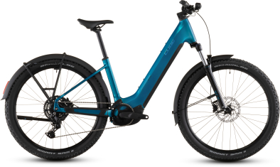 Cube Reaction Hybrid Performance 600 FE 27,5 Easy Entry Elektromos Hardtail MTB Kerékpár - electricblue´n´dazzle - kék