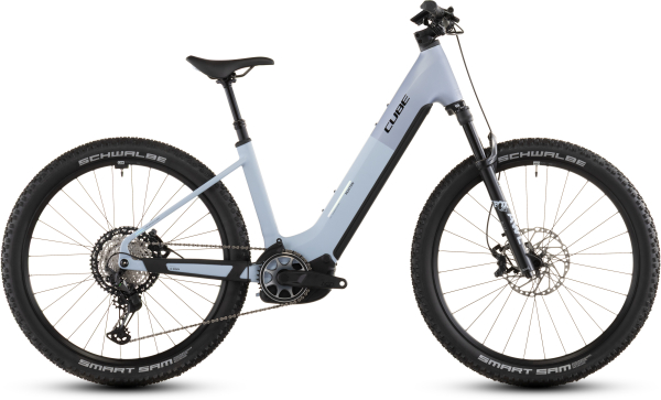 Cube Reaction Hybrid SLX 800 27,5" Easy Entry Elektromos Hardtail MTB Kerékpár - gauzegrey´n´iceblue - szürke