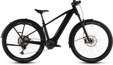 Cube Reaction Hybrid SLX 800 FE 29 Elektromos Hardtail MTB Kerékpár - silverdust´n´chrome - fekete