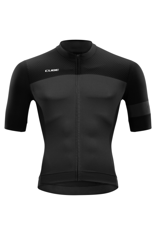 Cube Blackline Rövidujjú Kerékpáros Mez - fekete
