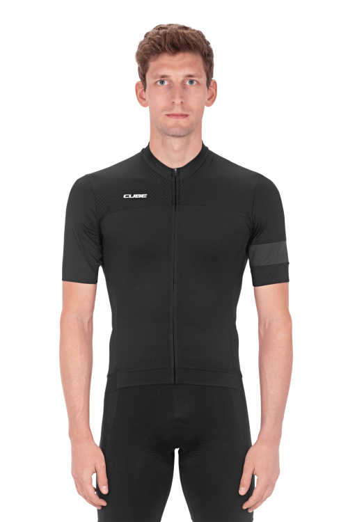 Cube Blackline Rövidujjú Kerékpáros Mez - fekete