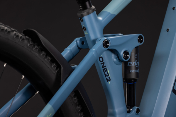 Cube Stereo Hybrid ONE22 Pro 800 bluesapphire´n´blue 29" 2027 Elektromos Fully Mountain Bike Kerékpár - világoskék