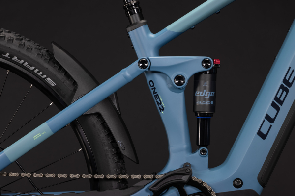 Cube Stereo Hybrid ONE22 Pro 800 bluesapphire´n´blue 29" 2027 Elektromos Fully Mountain Bike Kerékpár - világoskék