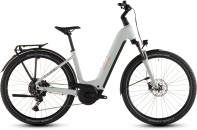 Cube Nuride Hybrid Performance 600 Easy Entry Elektromos Offroad Cross Trekking Kerékpár - desertstone´n´grey - szürke