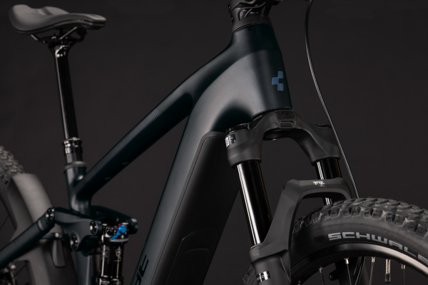 Cube Stereo Hybrid ONE22 SLX 800 silverdust´n´chrome 29" 2027 Elektromos Fully Mountain Bike Kerékpár - fekete