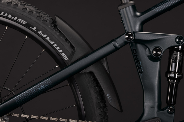 Cube Stereo Hybrid ONE22 SLX 800 silverdust´n´chrome 29" 2027 Elektromos Fully Mountain Bike Kerékpár - fekete