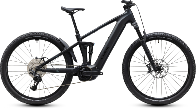 Cube Stereo Hybrid ONE22 SLX 800 silverdust´n´chrome 27,5 2027 Elektromos Fully Mountain Bike Kerékpár - fekete