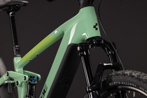 Cube Stereo Hybrid ONE22 SLX 800 cactus´n´black 29" 2027 Elektromos Fully Mountain Bike Kerékpár - világoszöld