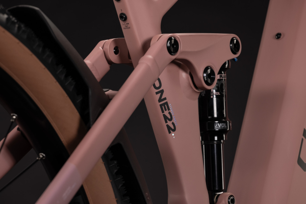 Cube Stereo Hybrid ONE22 SLX 800 ruby´n´black 27,5" 2027 Elektromos Fully Mountain Bike Kerékpár - korall