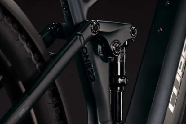Cube Stereo Hybrid ONE22 SLX 800 FE silverdust´n´chrome 29" 2027 Elektromos Fully Mountain Bike Kerékpár - fekete