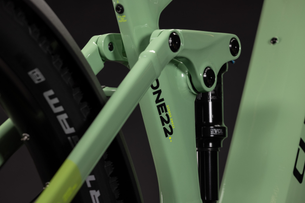 Cube Stereo Hybrid ONE22 SLX 800 FE cactus´n´black 29" 2027 Elektromos Fully Mountain Bike Kerékpár - világoszöld