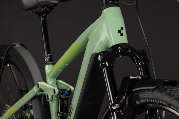 Cube Stereo Hybrid ONE22 SLX 800 FE cactus´n´black 29" 2027 Elektromos Fully Mountain Bike Kerékpár - világoszöld