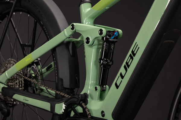 Cube Stereo Hybrid ONE22 SLX 800 FE cactus´n´black 29" 2027 Elektromos Fully Mountain Bike Kerékpár - világoszöld