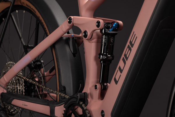 Cube Stereo Hybrid ONE22 SLX 800 FE ruby´n´black 27,5" 2027 Elektromos Fully Mountain Bike Kerékpár - korall
