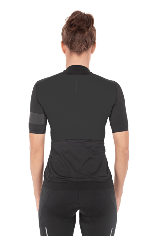 Cube Blackline WS Női Rövidujjú Kerékpáros Mez - fekete