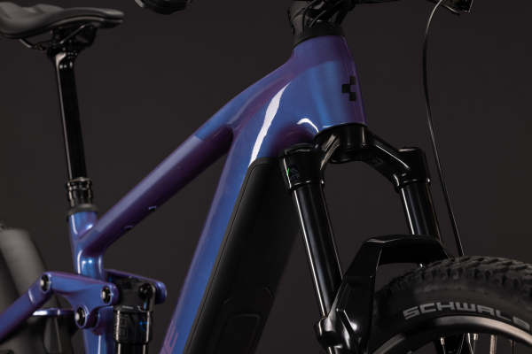 Cube Stereo Hybrid ONE44 Pro 800 blueiris´n´purple 27,5" 2027 Elektromos Fully Mountain Bike Kerékpár - lila