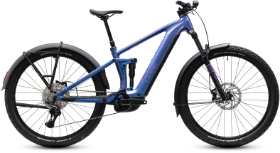 Cube Stereo Hybrid ONE44 Pro 800 FE blueiris´n´purple 27,5 2027 Elektromos Fully Mountain Bike Kerékpár - lila