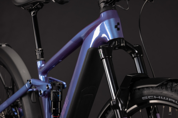 Cube Stereo Hybrid ONE44 Pro 800 FE blueiris´n´purple 27,5" 2027 Elektromos Fully Mountain Bike Kerékpár - lila