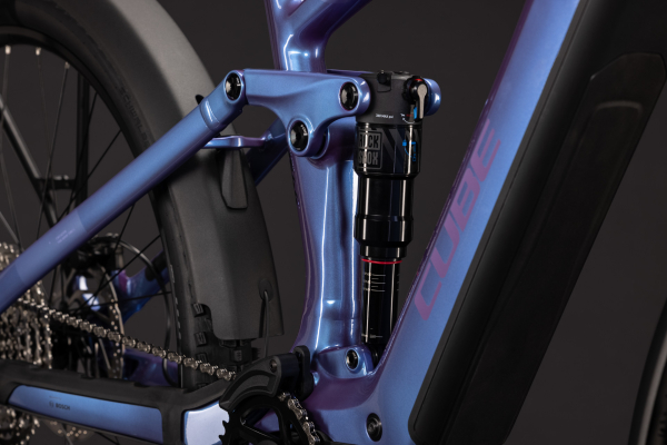 Cube Stereo Hybrid ONE44 Pro 800 FE blueiris´n´purple 29" 2027 Elektromos Fully Mountain Bike Kerékpár - lila