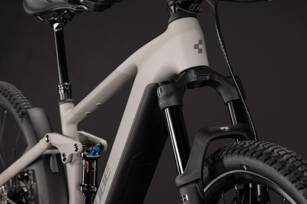 Cube Stereo Hybrid ONE44 SLX 800 oatgrey´n´grey 29" 2027 Elektromos Fully Mountain Bike Kerékpár - világosszürke
