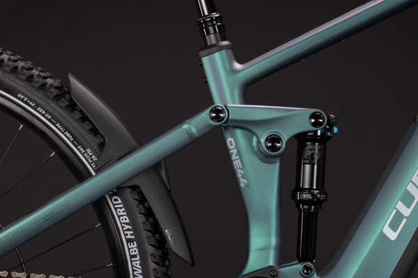 Cube Stereo Hybrid ONE44 SLX 800 smaragdgrey´n´chrome 27,5" 2027 Elektromos Fully Mountain Bike Kerékpár - lila