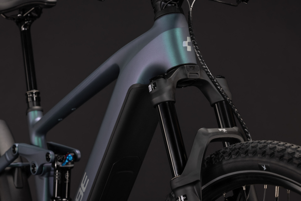 Cube Stereo Hybrid ONE44 SLX 800 smaragdgrey´n´chrome 27,5" 2027 Elektromos Fully Mountain Bike Kerékpár - lila