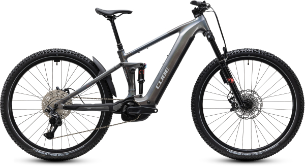 Cube Stereo Hybrid ONE44 SLX 800 prismasilver´n´grey 27,5" 2027 Elektromos Fully Mountain Bike Kerékpár - szürke