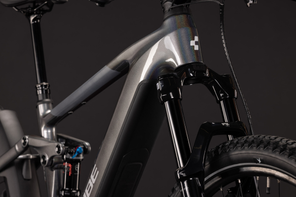 Cube Stereo Hybrid ONE44 SLX 800 prismasilver´n´grey 29" 2027 Elektromos Fully Mountain Bike Kerékpár - szürke
