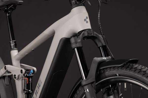 Cube Stereo Hybrid ONE44 SLX 800 FE oatgrey´n´grey 29" 2027 Elektromos Fully Mountain Bike Kerékpár - világosszürke
