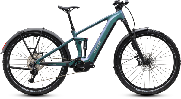 Cube Stereo Hybrid ONE44 SLX 800 FE smaragdgrey´n´chrome 29" 2027 Elektromos Fully Mountain Bike Kerékpár - lila