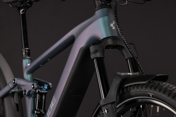 Cube Stereo Hybrid ONE44 SLX 800 FE smaragdgrey´n´chrome 29" 2027 Elektromos Fully Mountain Bike Kerékpár - lila
