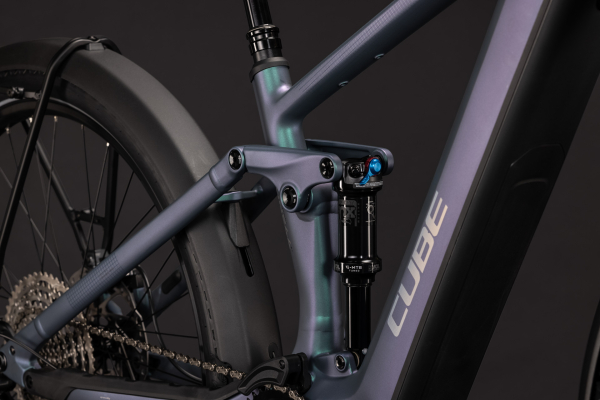 Cube Stereo Hybrid ONE44 SLX 800 FE smaragdgrey´n´chrome 29" 2027 Elektromos Fully Mountain Bike Kerékpár - lila