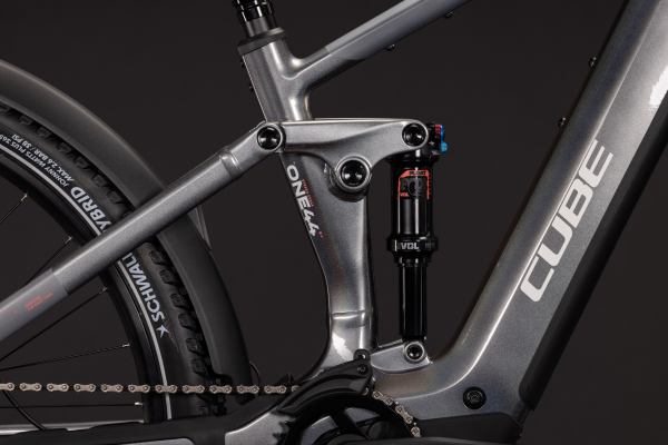 Cube Stereo Hybrid ONE44 SLX 800 FE prismasilver´n´grey 27,5" 2027 Elektromos Fully Mountain Bike Kerékpár - szürke