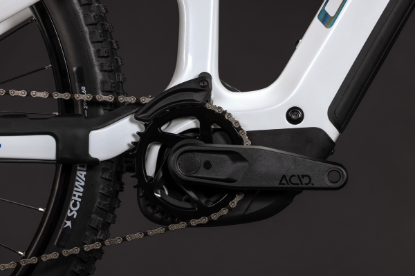 Cube Stereo Hybrid ONE44 HPC Pro 800 metallicwhite´n´blue 29" 2027 Elektromos Fully Mountain Bike Kerékpár - fehér