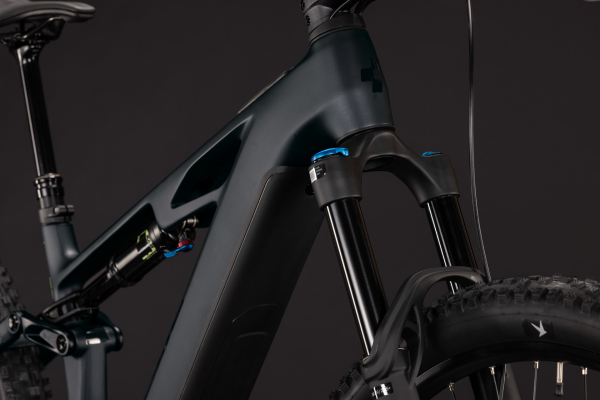 Cube Stereo Hybrid ONE44 HPC Race 800 coal´n´green 29" 2027 Elektromos Fully Mountain Bike Kerékpár - fekete