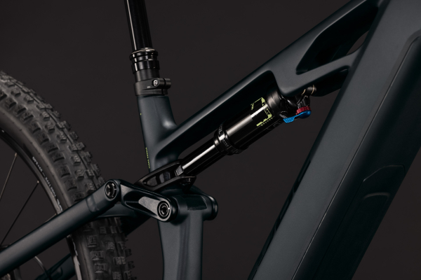 Cube Stereo Hybrid ONE44 HPC Race 800 coal´n´green 29" 2027 Elektromos Fully Mountain Bike Kerékpár - fekete