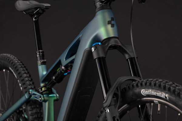 Cube Stereo Hybrid ONE44 HPC SLX 800 jungali´n´black 29" 2027 Elektromos Fully Mountain Bike Kerékpár - kék