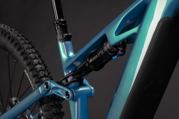 Cube Stereo Hybrid ONE44 HPC SLX 800 dream´n´black 29" 2027 Elektromos Fully Mountain Bike Kerékpár - kék