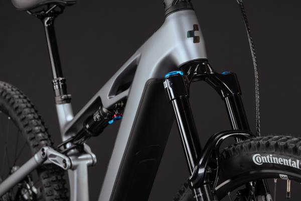 Cube Stereo Hybrid ONE44 HPC SLX Evo 800 slategrey´n´prizm 27,5" 2027 Elektromos Fully Mountain Bike Kerékpár - szürke