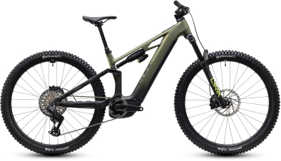 Cube Stereo Hybrid ONE44 HPC TM 800 reedgreen´n´gills 29 2027 Elektromos Fully Mountain Bike Kerékpár - sötétzöld