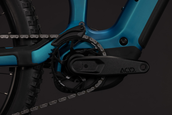 Cube Stereo Hybrid ONE77 HPC Race 800 metallicpetrol´n´black 29"/27,5" 2027 Elektromos Fully Mountain Bike Kerékpár - sötétkék
