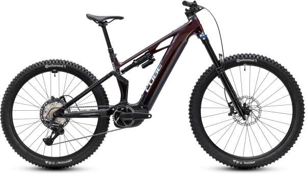 Cube Stereo Hybrid ONE77 HPC SLX 800 liquidred´n´black 29"/27,5" 2027 Elektromos Fully Mountain Bike Kerékpár - bordó