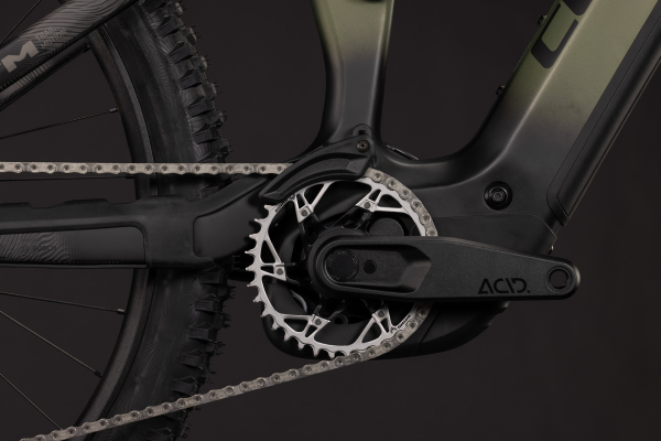 Cube Stereo Hybrid ONE77 HPC TM 800 reedgreen´n´gills 29"/27,5" 2027 Elektromos Fully Mountain Bike Kerékpár - sötétzöld