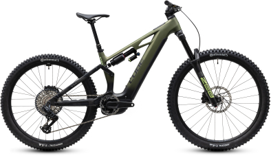 Cube Stereo Hybrid ONE77 HPC TM 800 reedgreen´n´gills 29/27,5 2027 Elektromos Fully Mountain Bike Kerékpár - sötétzöld