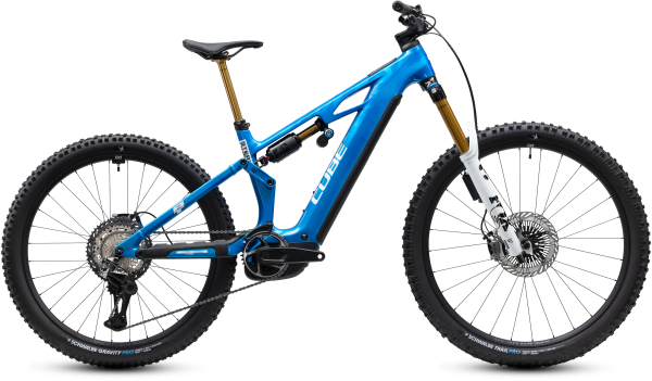 Cube Stereo Hybrid ONE77 HPC AT 800 actionteam 29"/27,5" 2027 Elektromos Fully Mountain Bike Kerékpár - kék