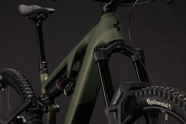Cube AMS Hybrid 177 C:62 TM 600X reedgreen´n´gills 29"/27,5" 2027 Elektromos Fully Mountain Bike Kerékpár - sötétzöld